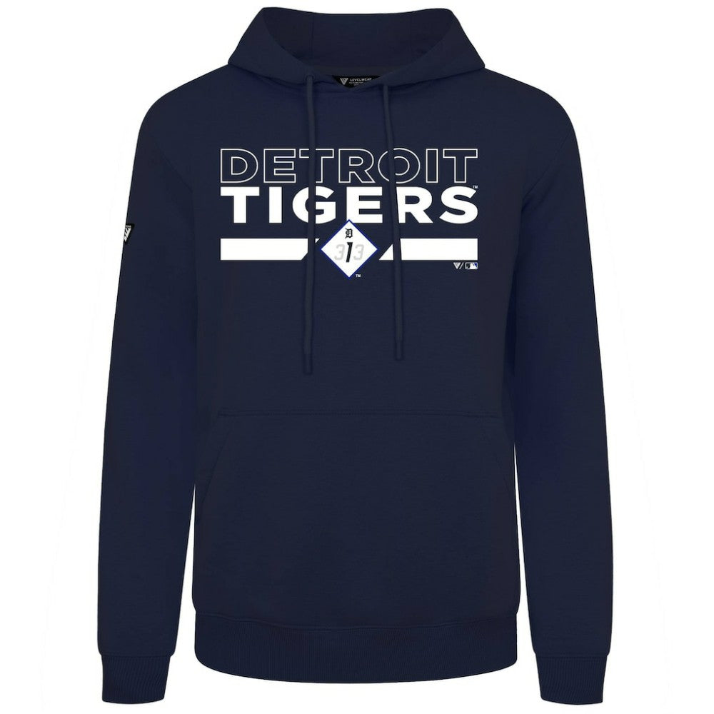 Detroit Tigers Levelwear City Connect Podium No Hitter Pullover Hoodie - MLB