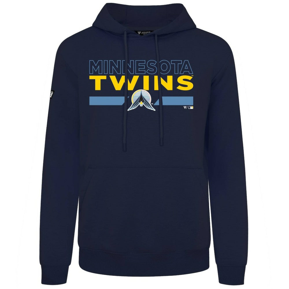 Minnesota Twins Levelwear City Connect Podium No Hitter Pullover Hoodie - MLB