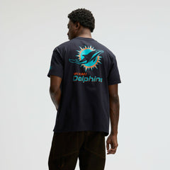 Miami Dolphins 2025 Rivalries Collection Essential Max90 T-Shirt Pitch Blue | Nike for Sale