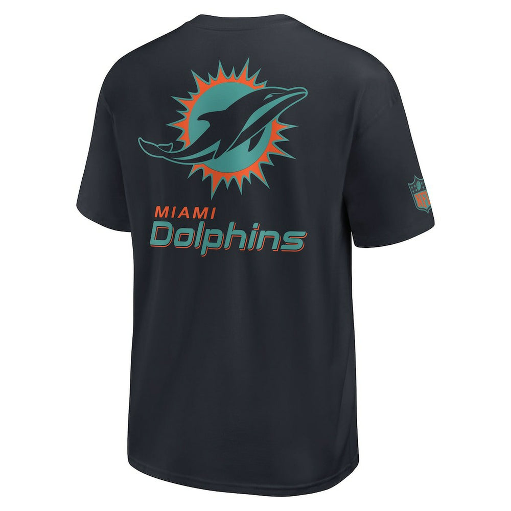 Miami Dolphins 2025 Rivalries Collection Essential Max90 T-Shirt Pitch Blue | Nike for Sale