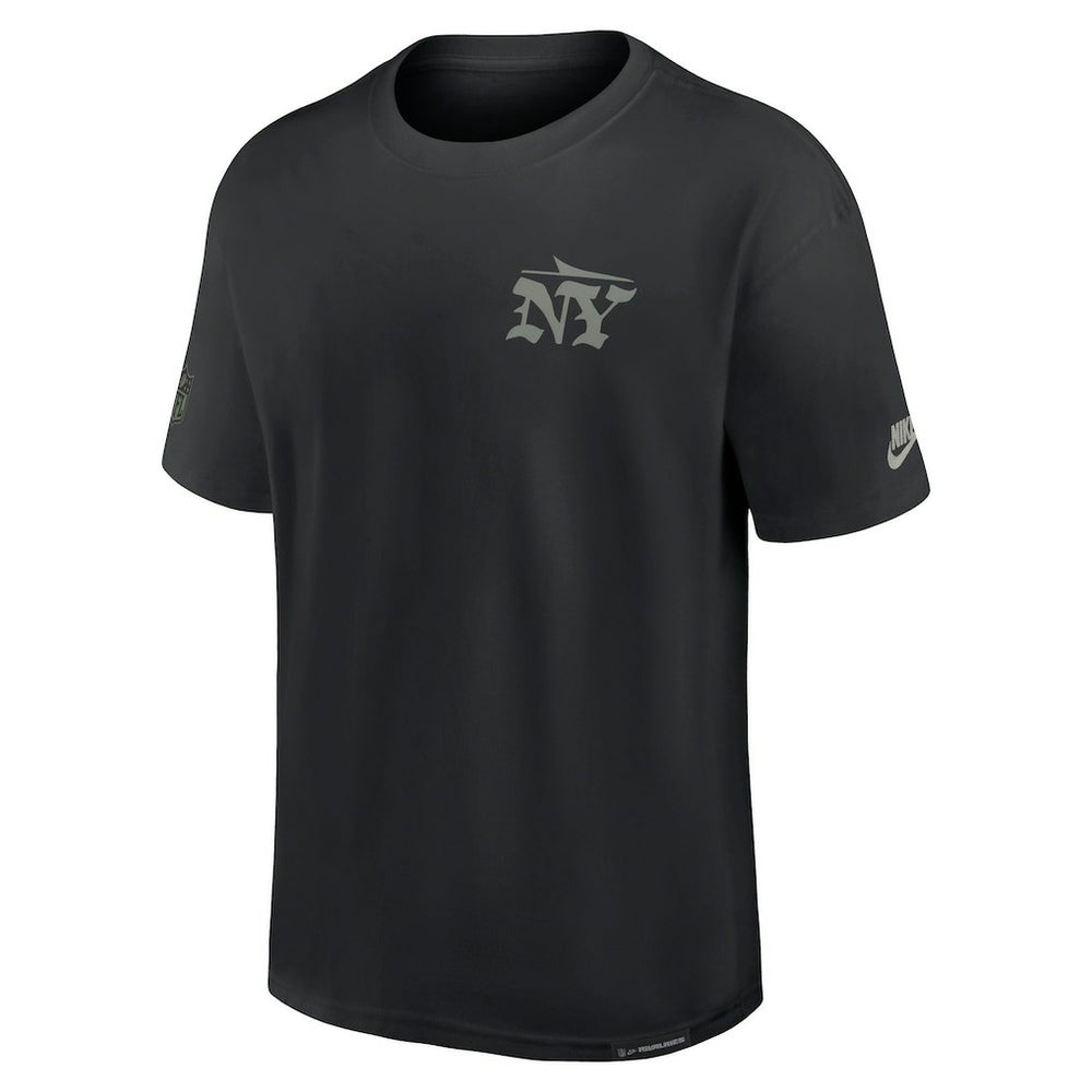 New York Jets 2025 Rivalries Collection Essential Max90 T-Shirt Black | Nike for Sale