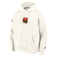 Arizona Cardinals 2025 Rivalries Collection Oversized Tech Fleece Hoodie Natural | Nike for Sale