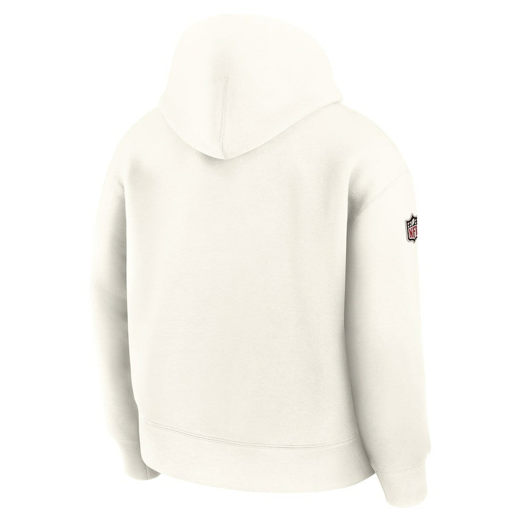 Arizona Cardinals 2025 Rivalries Collection Oversized Tech Fleece Hoodie Natural | Nike for Sale