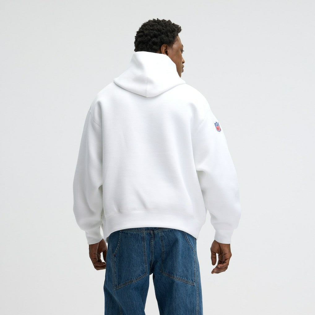 Buffalo Bills 2025 Rivalries Collection Oversized Tech Fleece Hoodie White | Nike for Sale