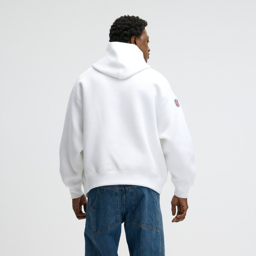 Buffalo Bills 2025 Rivalries Collection Oversized Tech Fleece Hoodie White | Nike for Sale