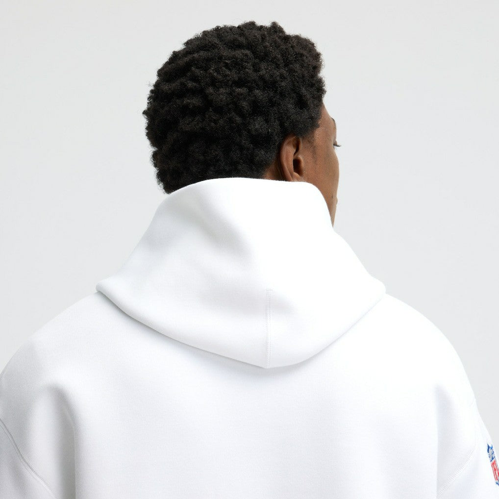 Buffalo Bills 2025 Rivalries Collection Oversized Tech Fleece Hoodie White | Nike for Sale