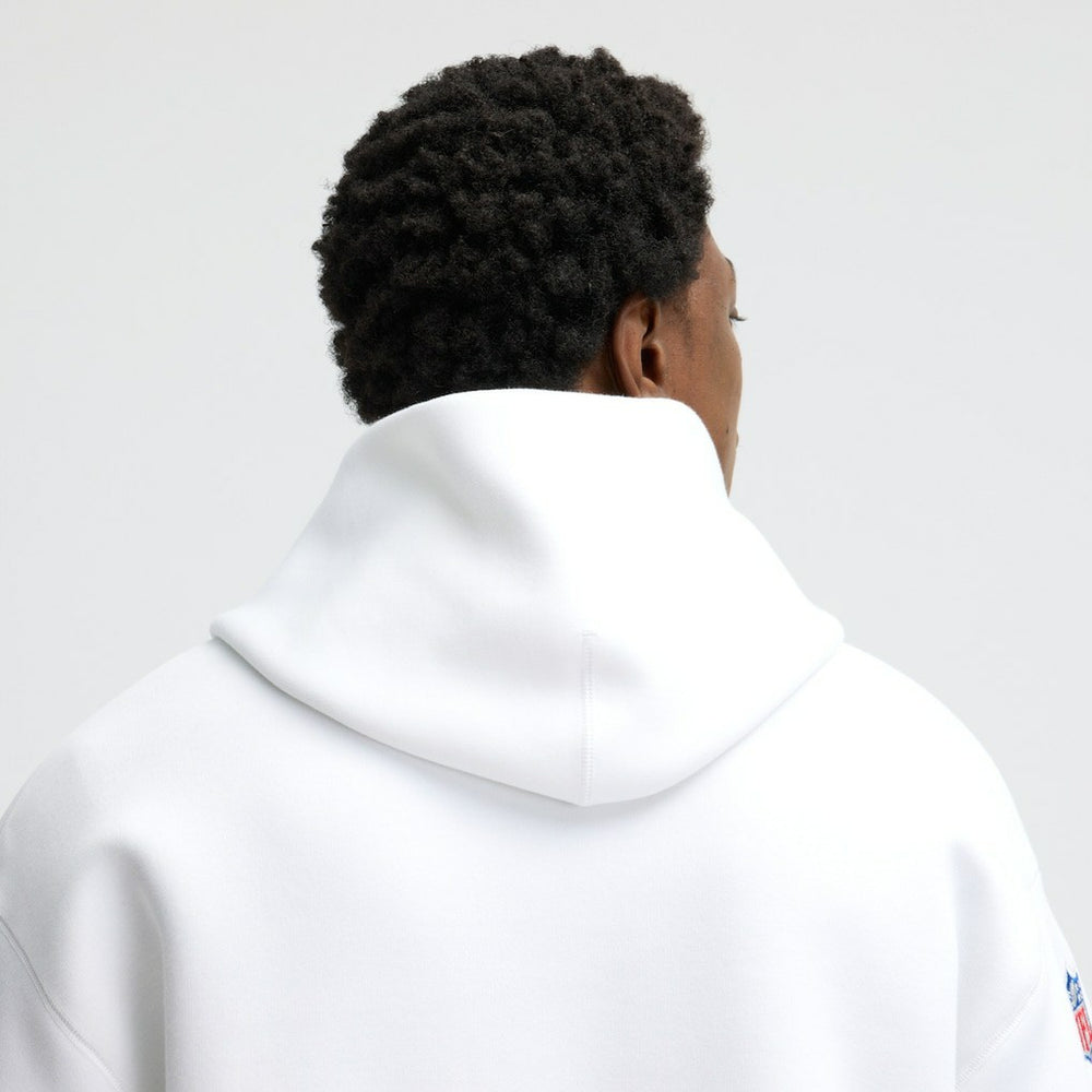 Buffalo Bills 2025 Rivalries Collection Oversized Tech Fleece Hoodie White | Nike for Sale