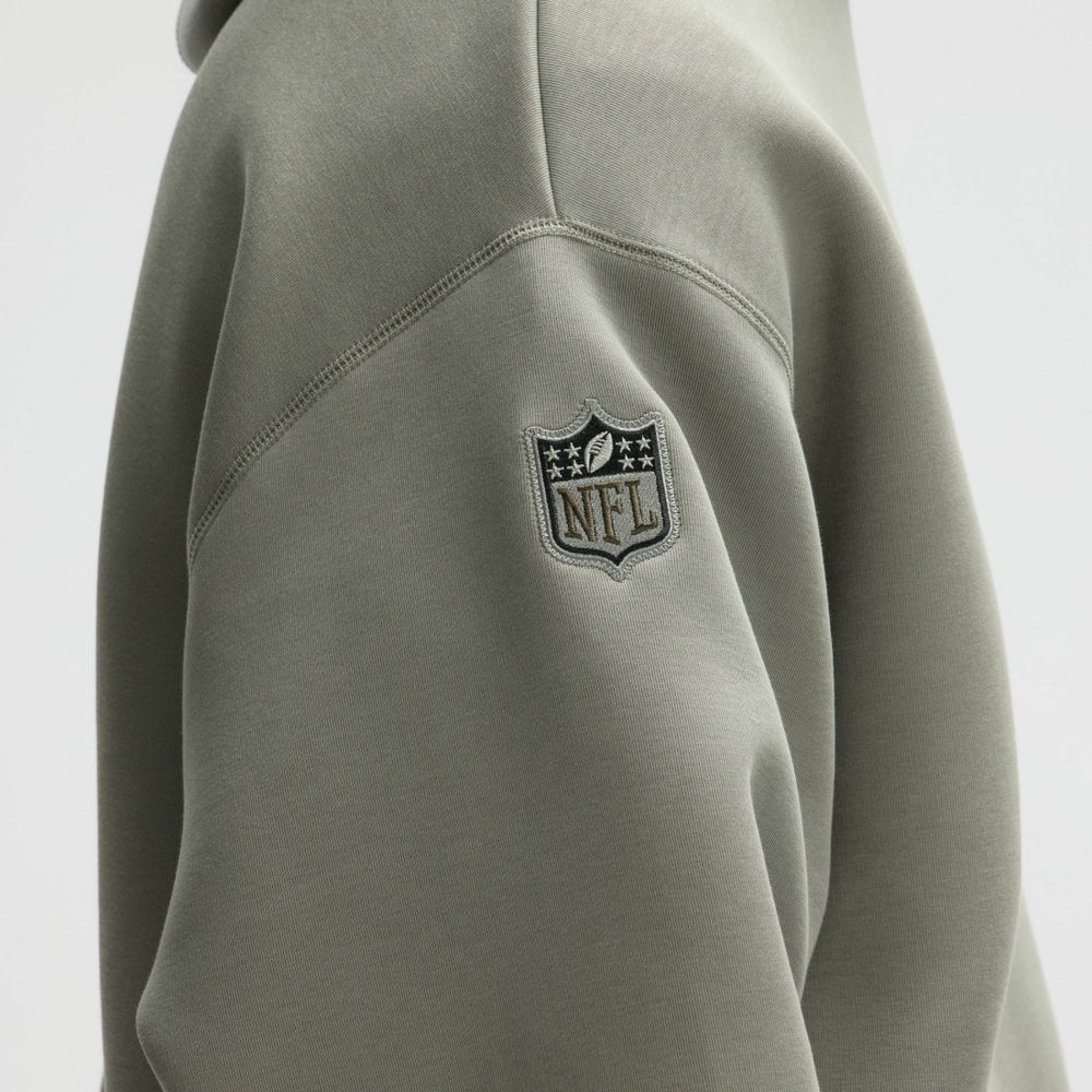 New York Jets 2025 Rivalries Collection Oversized Tech Fleece Hoodie Gotham Green | Nike for Sale
