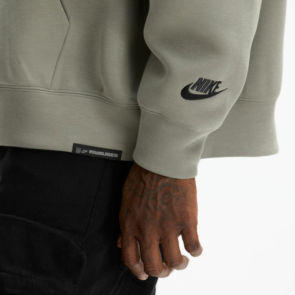 New York Jets 2025 Rivalries Collection Oversized Tech Fleece Hoodie Gotham Green | Nike for Sale