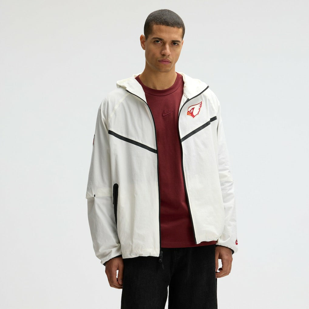 Arizona Cardinals 2025 Rivalries Collection Tech Raglan Full-Zip Jacket Natural | Nike for Sale