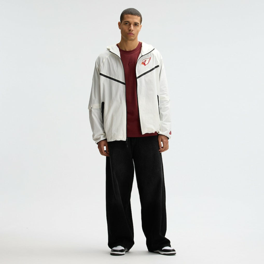 Arizona Cardinals 2025 Rivalries Collection Tech Raglan Full-Zip Jacket Natural | Nike for Sale