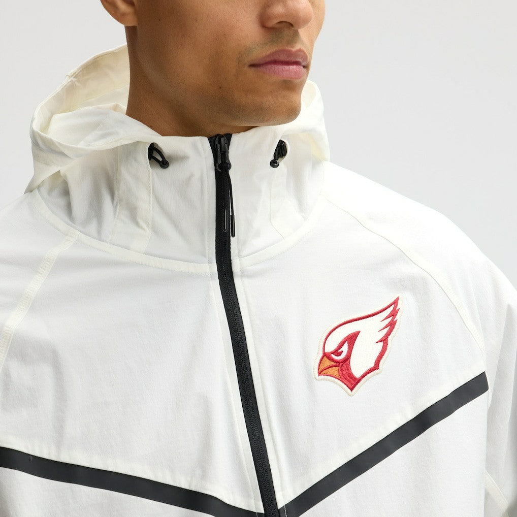 Arizona Cardinals 2025 Rivalries Collection Tech Raglan Full-Zip Jacket Natural | Nike for Sale