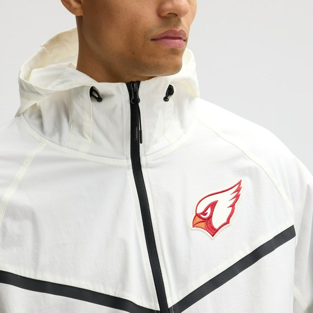Arizona Cardinals 2025 Rivalries Collection Tech Raglan Full-Zip Jacket Natural | Nike for Sale