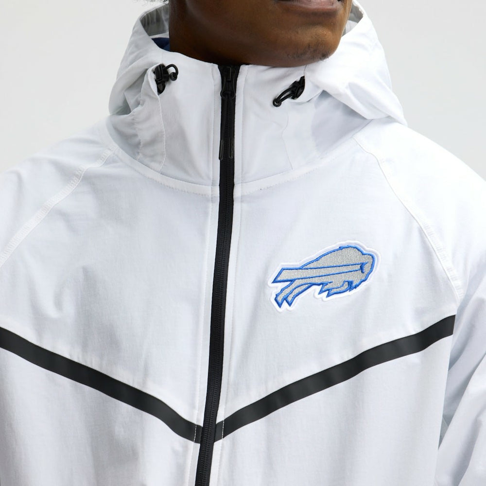 Buffalo Bills 2025 Rivalries Collection Tech Raglan Full-Zip Jacket White | Nike for Sale