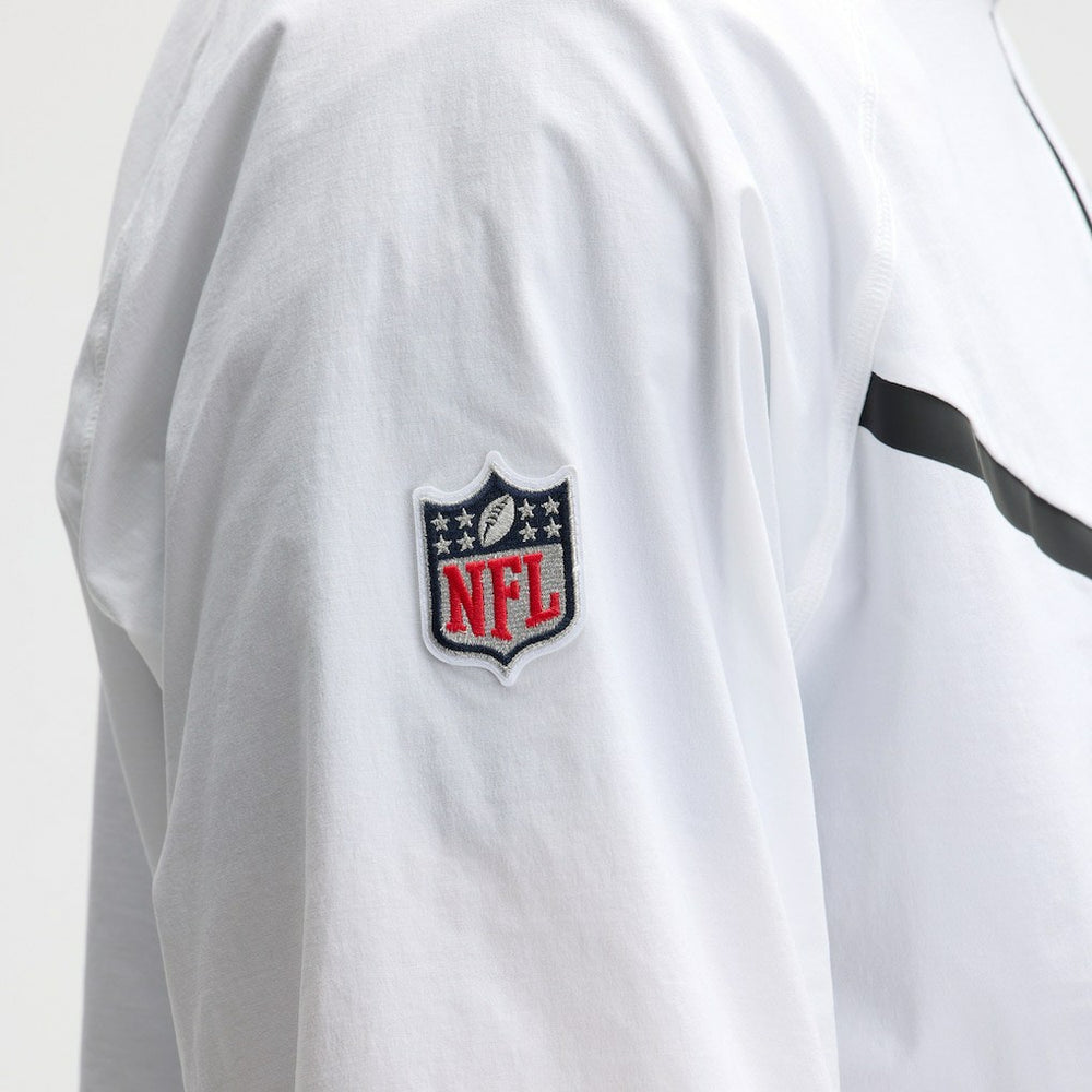 New England Patriots 2025 Rivalries Collection Tech Raglan Full-Zip Jacket White | Nike for Sale