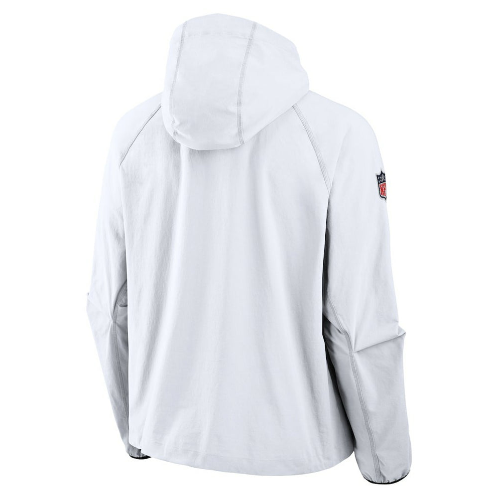 New England Patriots 2025 Rivalries Collection Tech Raglan Full-Zip Jacket White | Nike for Sale