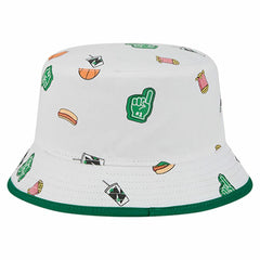 Boston Celtics Team Cheer Reversible Bucket Hat White - NBA