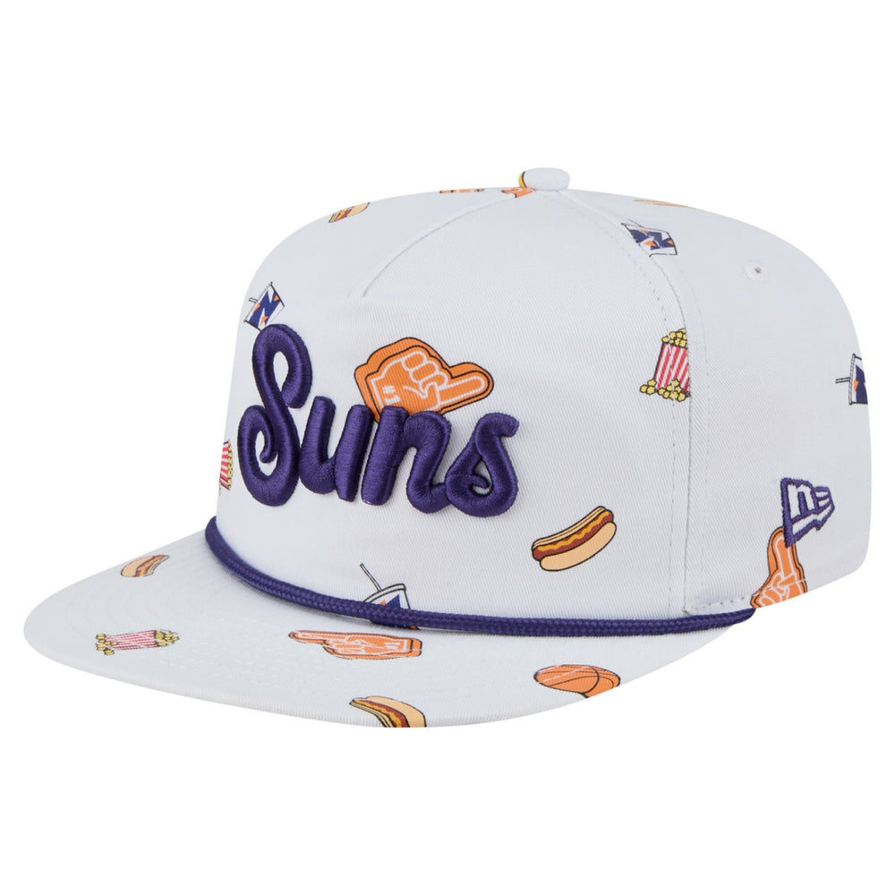 Phoenix Suns Team Cheer Rope 19TWENTY Adjustable Hat White - NBA