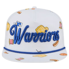Golden State Warriors Team Cheer Rope 19TWENTY Adjustable Hat White - NBA