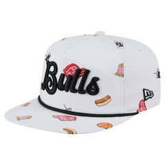 Chicago Bulls Team Cheer Rope 19TWENTY Adjustable Hat White - NBA