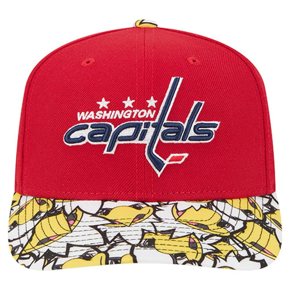 Washington Capitals New Era Mascot Visor 9SEVENTY Adjustable Hat - Red - NHL