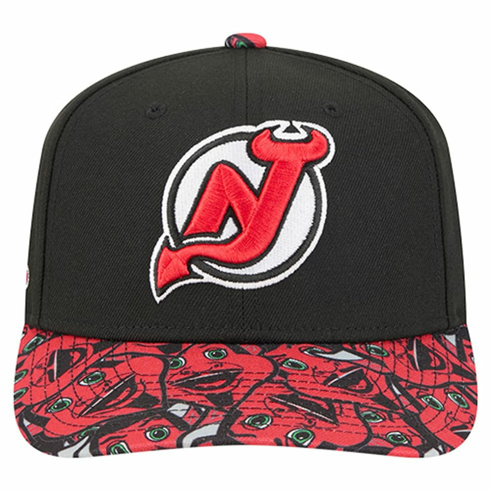 New Jersey Devils New Era Mascot Visor 9SEVENTY Adjustable Hat - Black - NHL