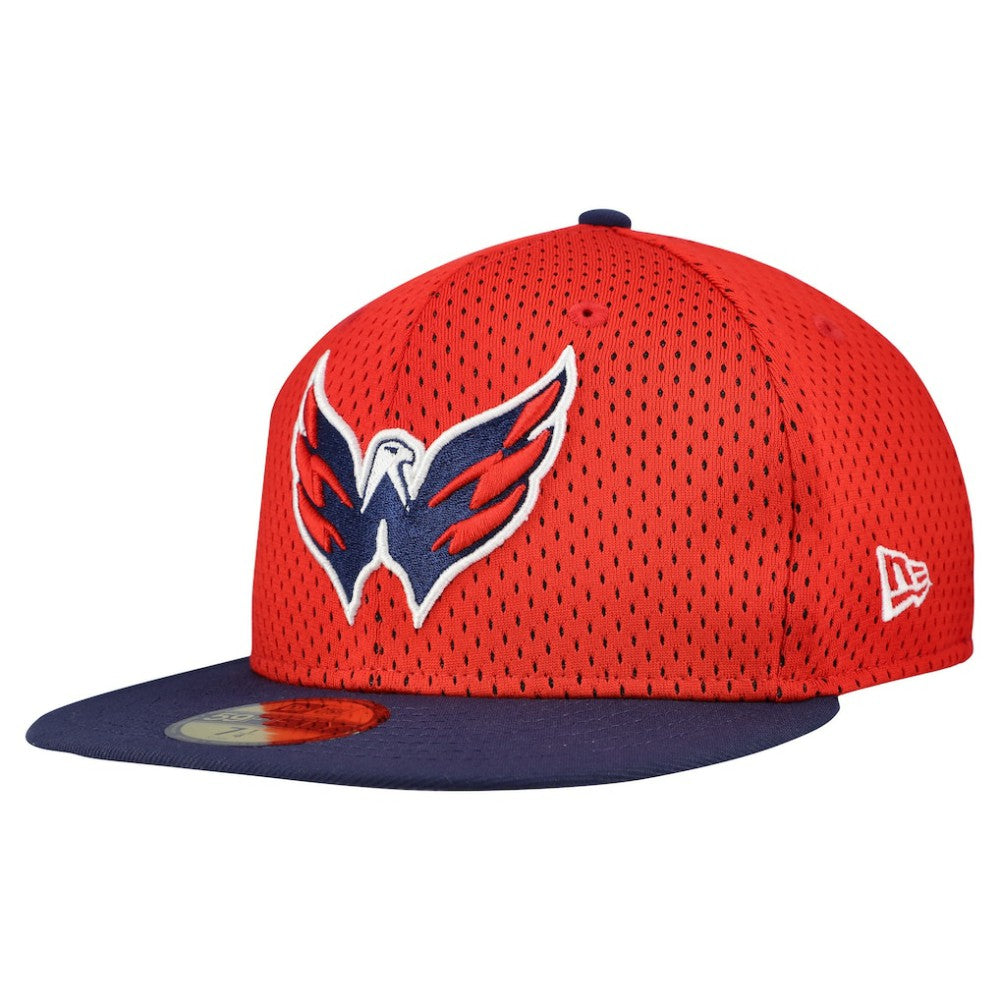Washington Capitals New Era Mesh Crown Two-Tone 59FIFTY Fitted Hat - Red/Navy - NHL