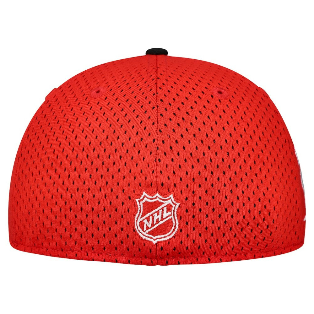 Detroit Red Wings New Era Mesh Crown Two-Tone 59FIFTY Fitted Hat - Red/Black - NHL