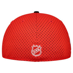 Detroit Red Wings New Era Mesh Crown Two-Tone 59FIFTY Fitted Hat - Red/Black - NHL
