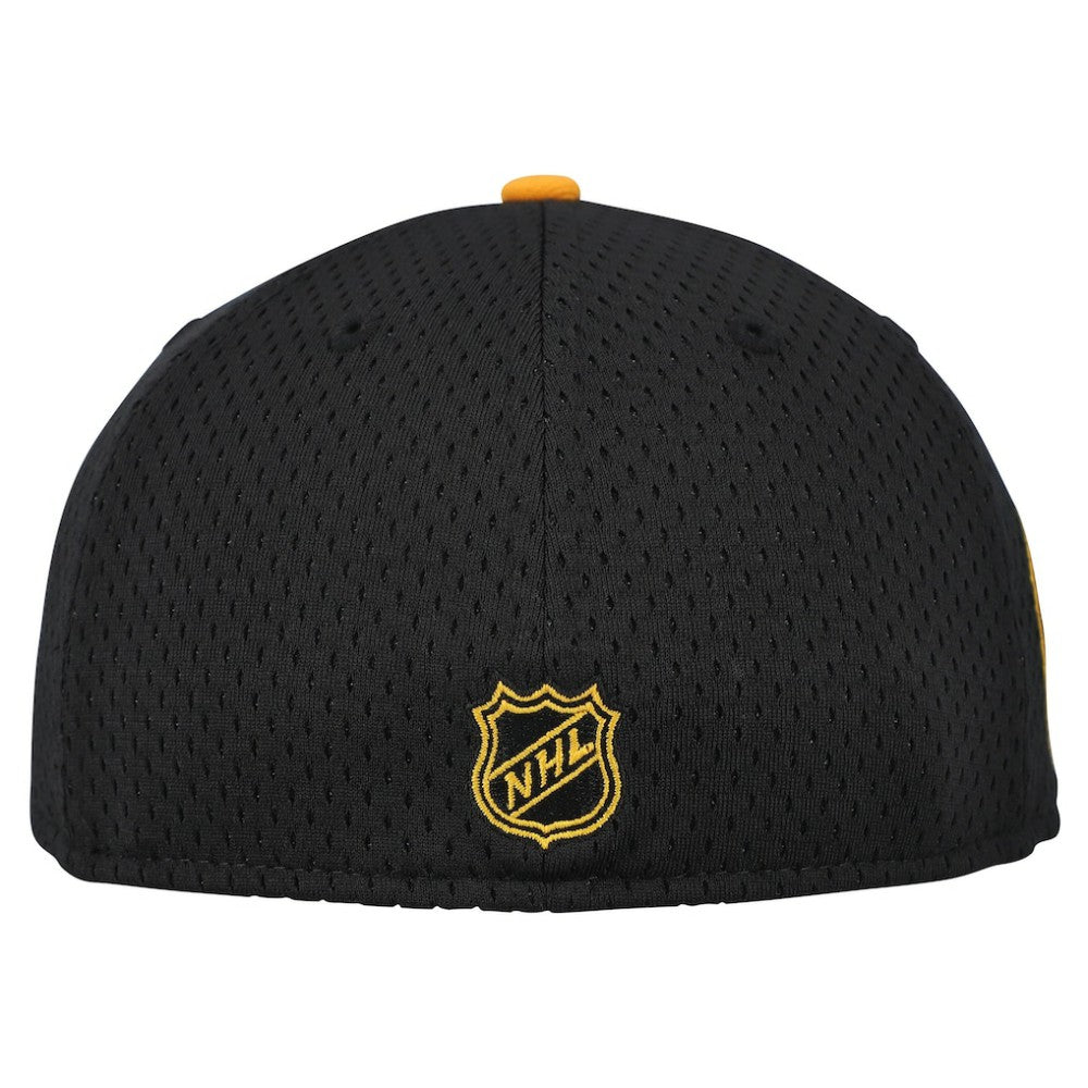 Boston Bruins New Era Mesh Crown Two-Tone 59FIFTY Fitted Hat - Black/Gold - NHL