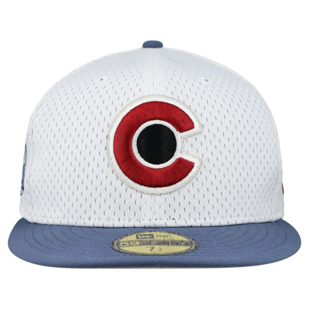 Colorado Avalanche New Era Mesh Crown Two-Tone 59FIFTY Fitted Hat - White/Navy - NHL