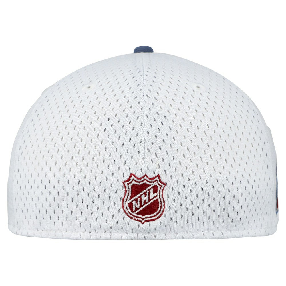 Colorado Avalanche New Era Mesh Crown Two-Tone 59FIFTY Fitted Hat - White/Navy - NHL