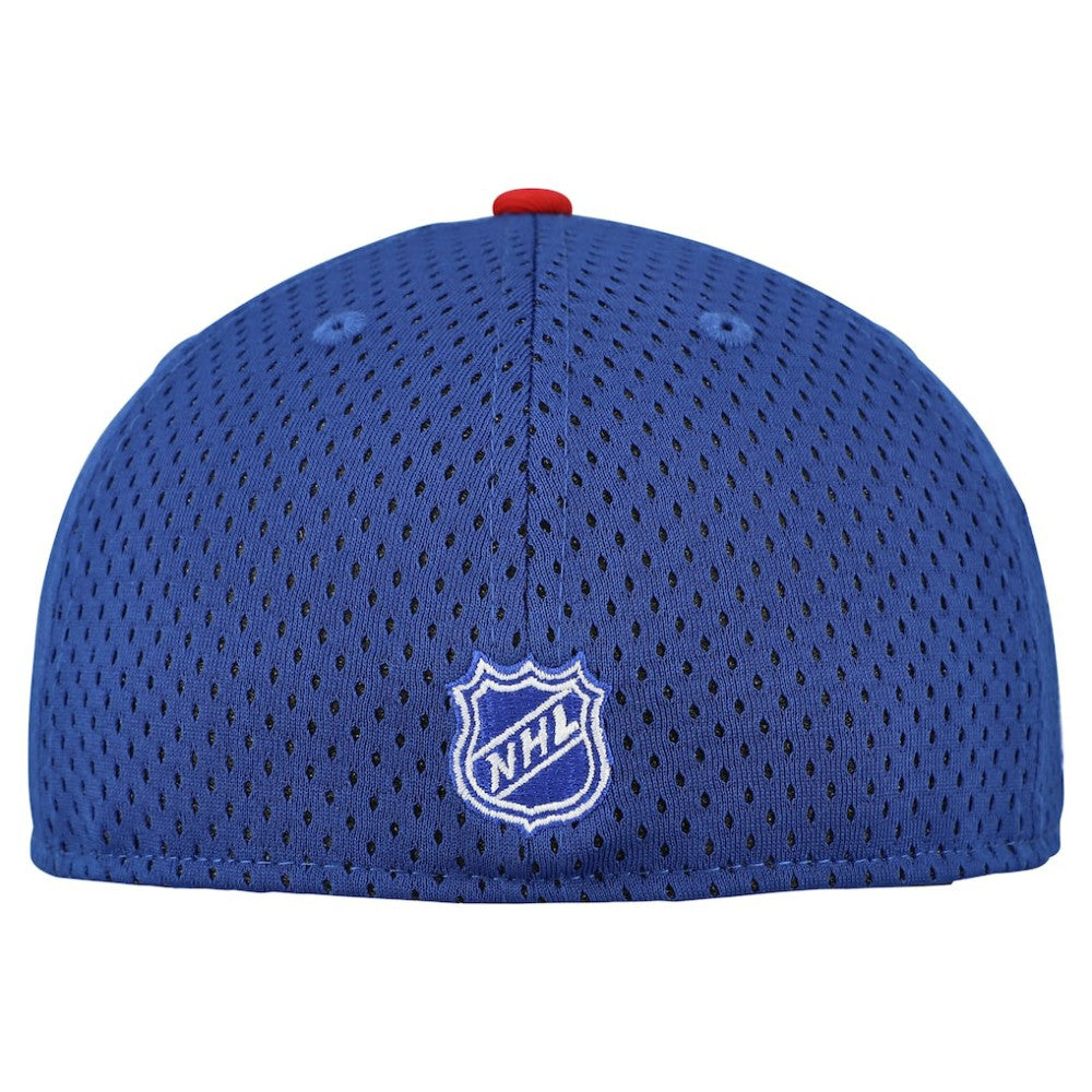 New York Rangers New Era Mesh Crown Two-Tone 59FIFTY Fitted Hat - Blue/Red - NHL