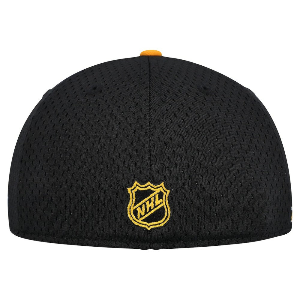 Pittsburgh Penguins New Era Mesh Crown Two-Tone 59FIFTY Fitted Hat - Black/Gold - NHL