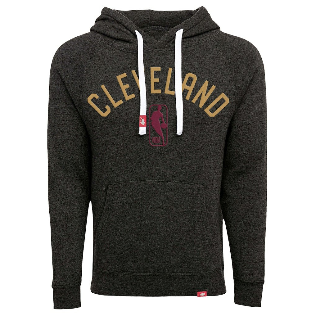 Cleveland Cavaliers Sportiqe Unisex Olsen Tri-Blend Pullover Hoodie Black - NBA