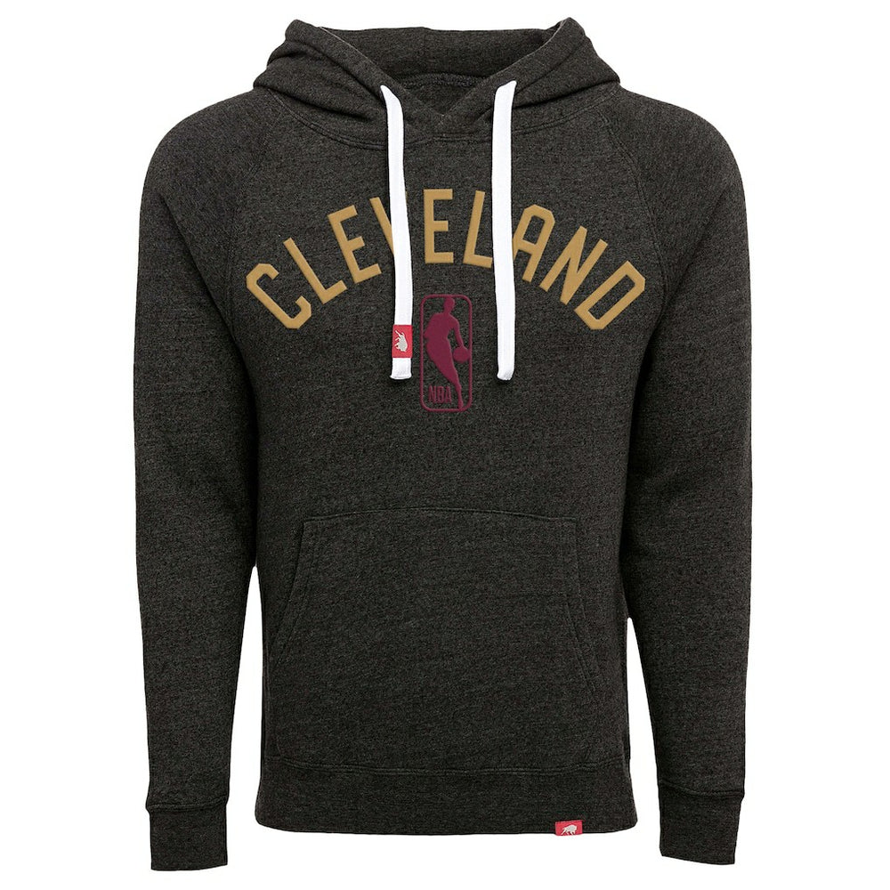 Cleveland Cavaliers Sportiqe Unisex Olsen Tri-Blend Pullover Hoodie Black - NBA
