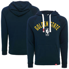 Golden State Warriors Sportiqe Unisex Olsen Tri-Blend Pullover Hoodie Navy - NBA