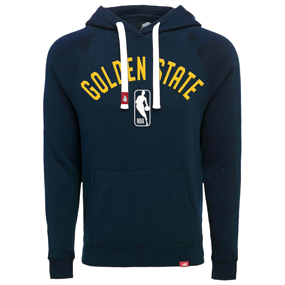 Golden State Warriors Sportiqe Unisex Olsen Tri-Blend Pullover Hoodie Navy - NBA