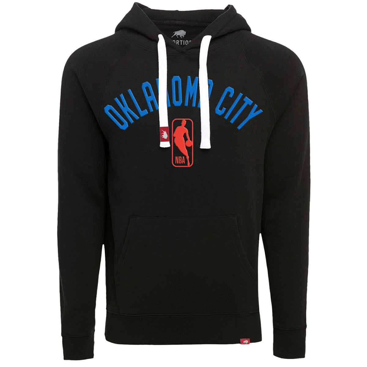 Oklahoma City Thunder Sportiqe Unisex Olsen Tri-Blend Pullover Hoodie Heather Black - NBA
