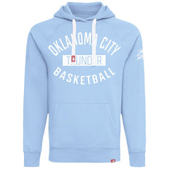 Oklahoma City Thunder Sportiqe Unisex Olsen Tri-Blend Pullover Hoodie Light Blue - NBA