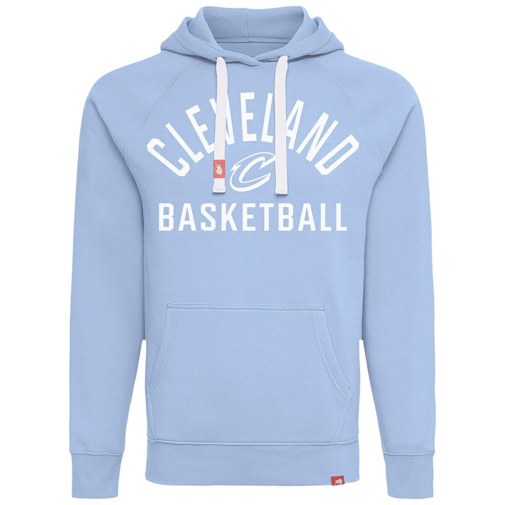 Cleveland Cavaliers Sportiqe Unisex Olsen Tri-Blend Pullover Hoodie Light Blue - NBA