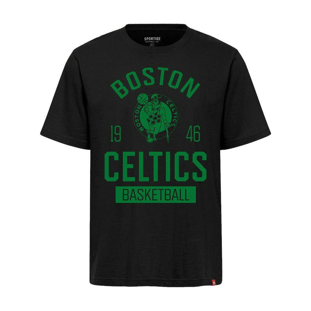 Boston Celtics Sportiqe Unisex Duke Premium T-Shirt Black - NBA
