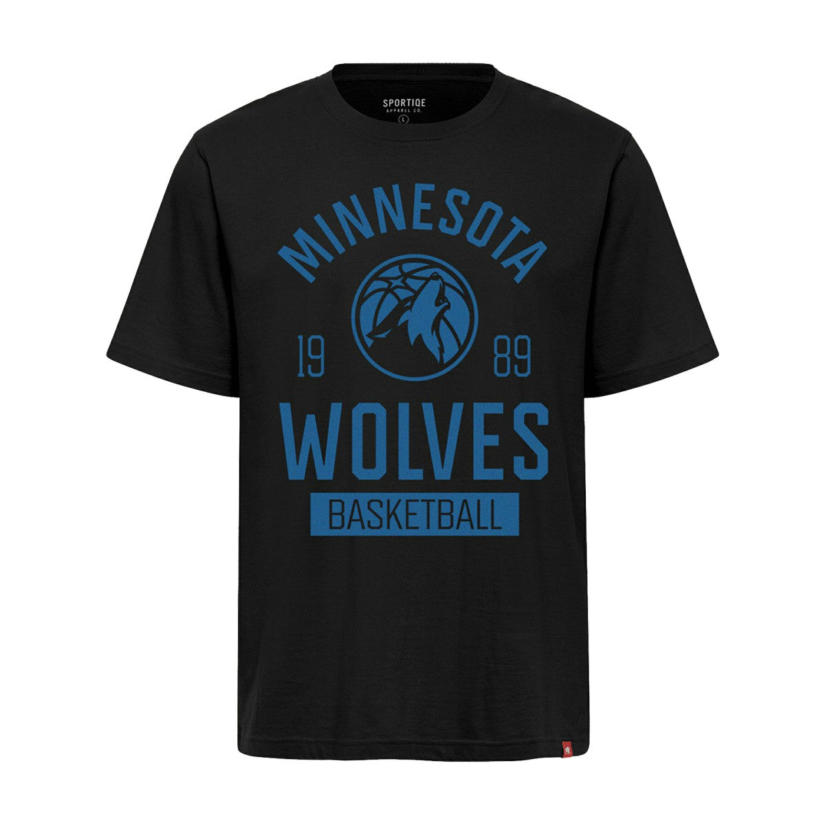 Minnesota Timberwolves Sportiqe Unisex Duke Premium T-Shirt Black - NBA