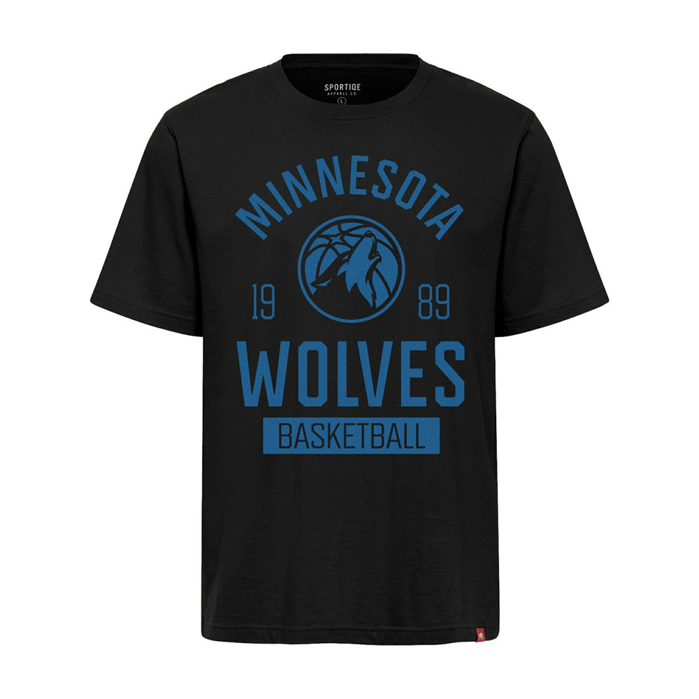 Minnesota Timberwolves Sportiqe Unisex Duke Premium T-Shirt Black - NBA