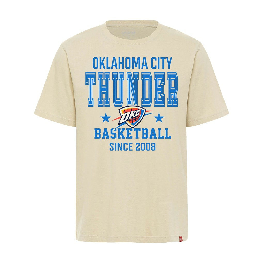 Oklahoma City Thunder Sportiqe Unisex Duke Premium T-Shirt Cream - NBA
