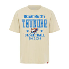 Oklahoma City Thunder Sportiqe Unisex Duke Premium T-Shirt Cream - NBA