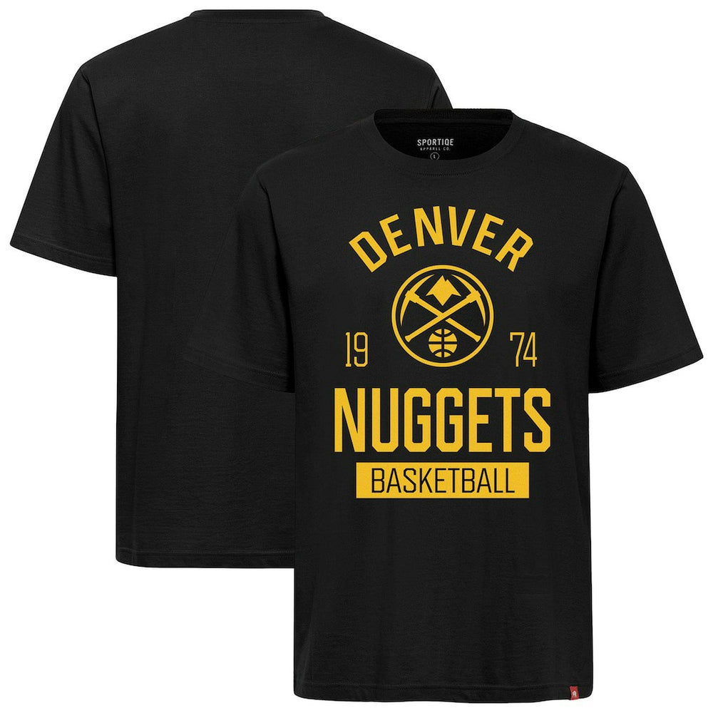 Denver Nuggets Sportiqe Unisex Duke Premium T-Shirt Black - NBA
