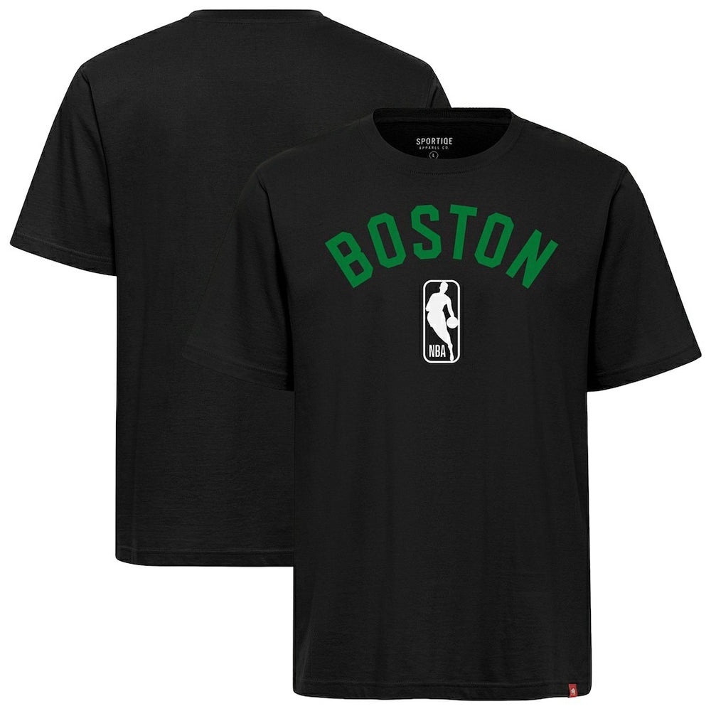 Boston Celtics Sportiqe Unisex Duke Premium T-Shirt Black - NBA