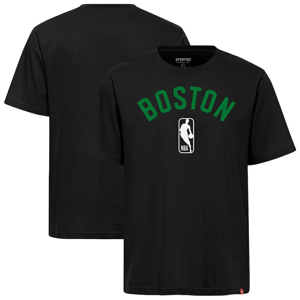 Boston Celtics Sportiqe Unisex Duke Premium T-Shirt Black - NBA