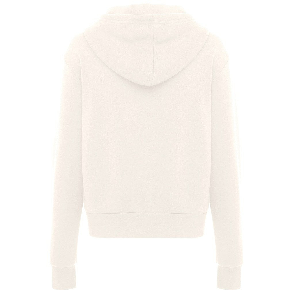 Boston Celtics Sportiqe Women's Ava Boxy Tri-Blend Pullover Hoodie Cream - NBA